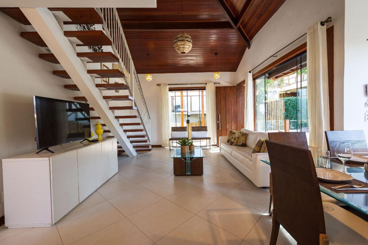 Casa Espetacular Entre Geriba E Ferradurinha - Wifi 200Mb - Piscina Do Codominio - 700 M Da Praia - Garagem - 4 Suites - Area Gourmet Privativa - Cozinha Equipada - Area Kids - Portaria 24H - Ar Condicionado Armacao dos Buzios Ngoại thất bức ảnh