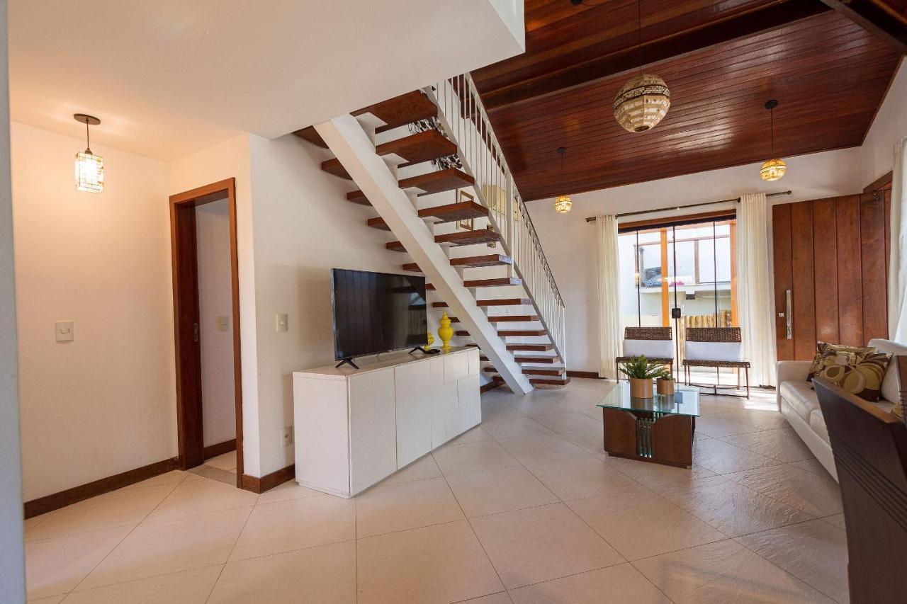Casa Espetacular Entre Geriba E Ferradurinha - Wifi 200Mb - Piscina Do Codominio - 700 M Da Praia - Garagem - 4 Suites - Area Gourmet Privativa - Cozinha Equipada - Area Kids - Portaria 24H - Ar Condicionado Armacao dos Buzios Ngoại thất bức ảnh